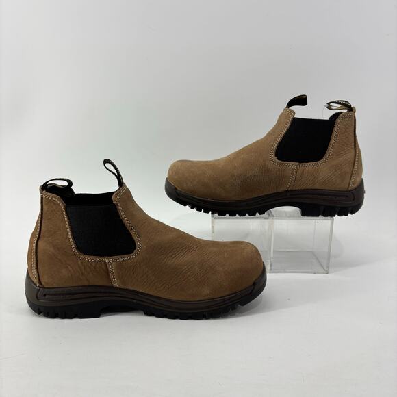 Avenger Womens Sz 8 Work Chelsea Boots Foreman Romeo Pull On - Picture 6 of 11